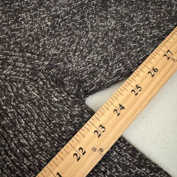 H&M Men’s Grey Button Up Sweater Size XL Wool Blend Front Pockets Preppy - Picture 7 of 10